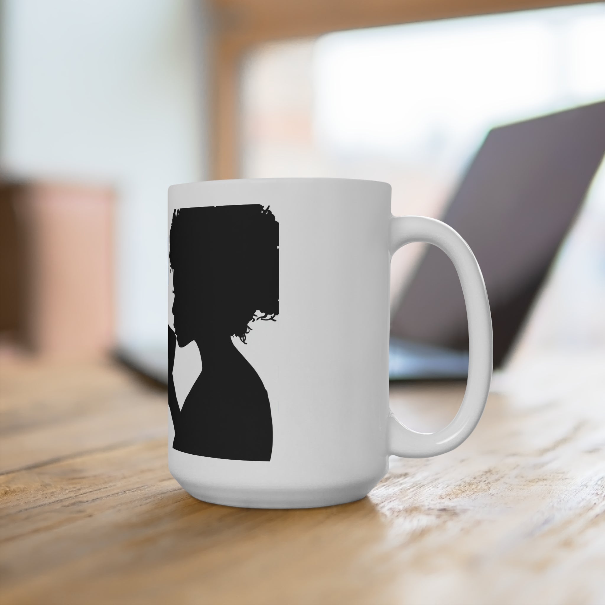 Warning Mug, 15oz Coffee Cup, Funny Gift, Unique Drinkware, Home Office Decor, Quote Mug