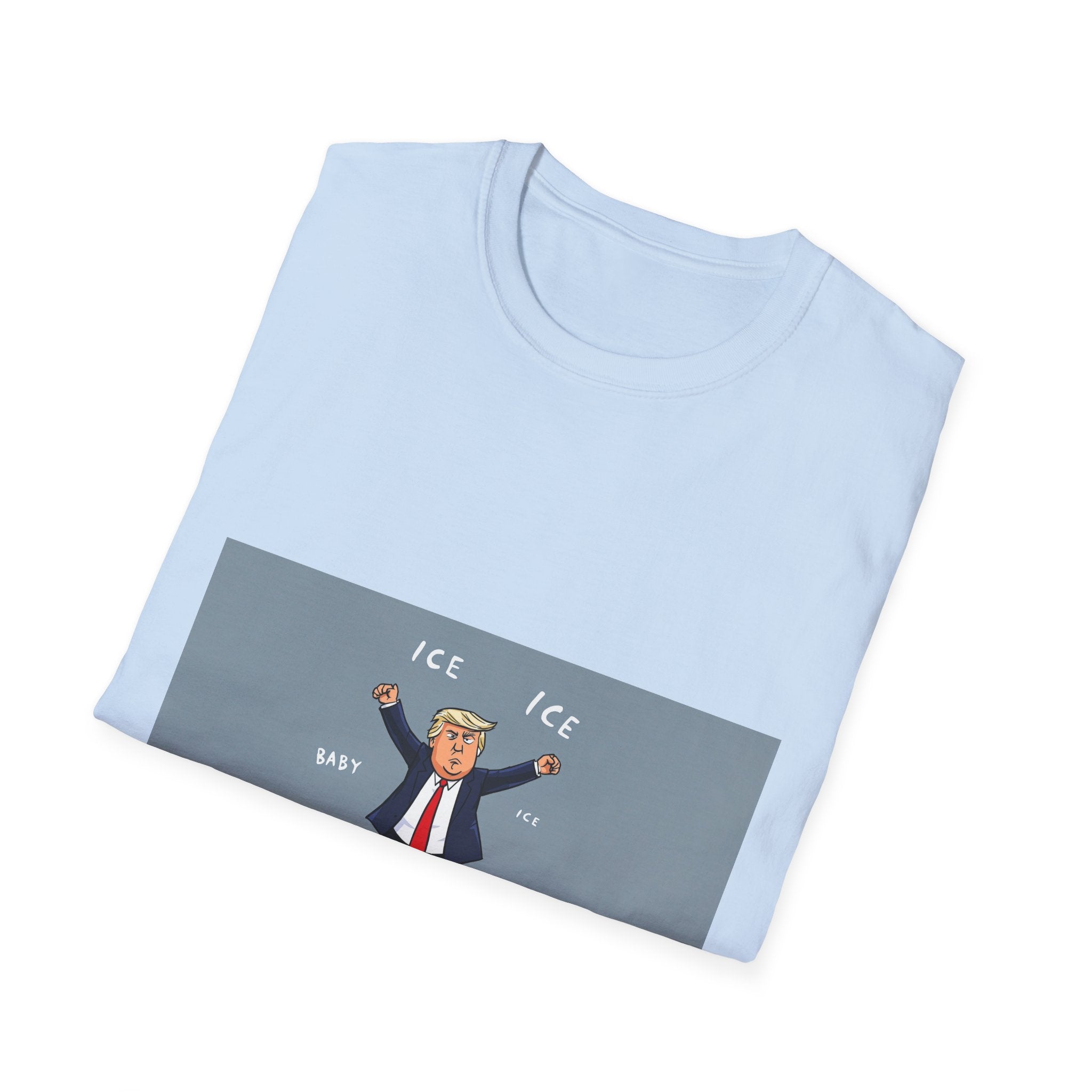 Ice Ice Baby Unisex T-Shirt, Funny Tee, Gift for Music Lovers, Casual Wear, Summer Fashion, Unique Birthday Present