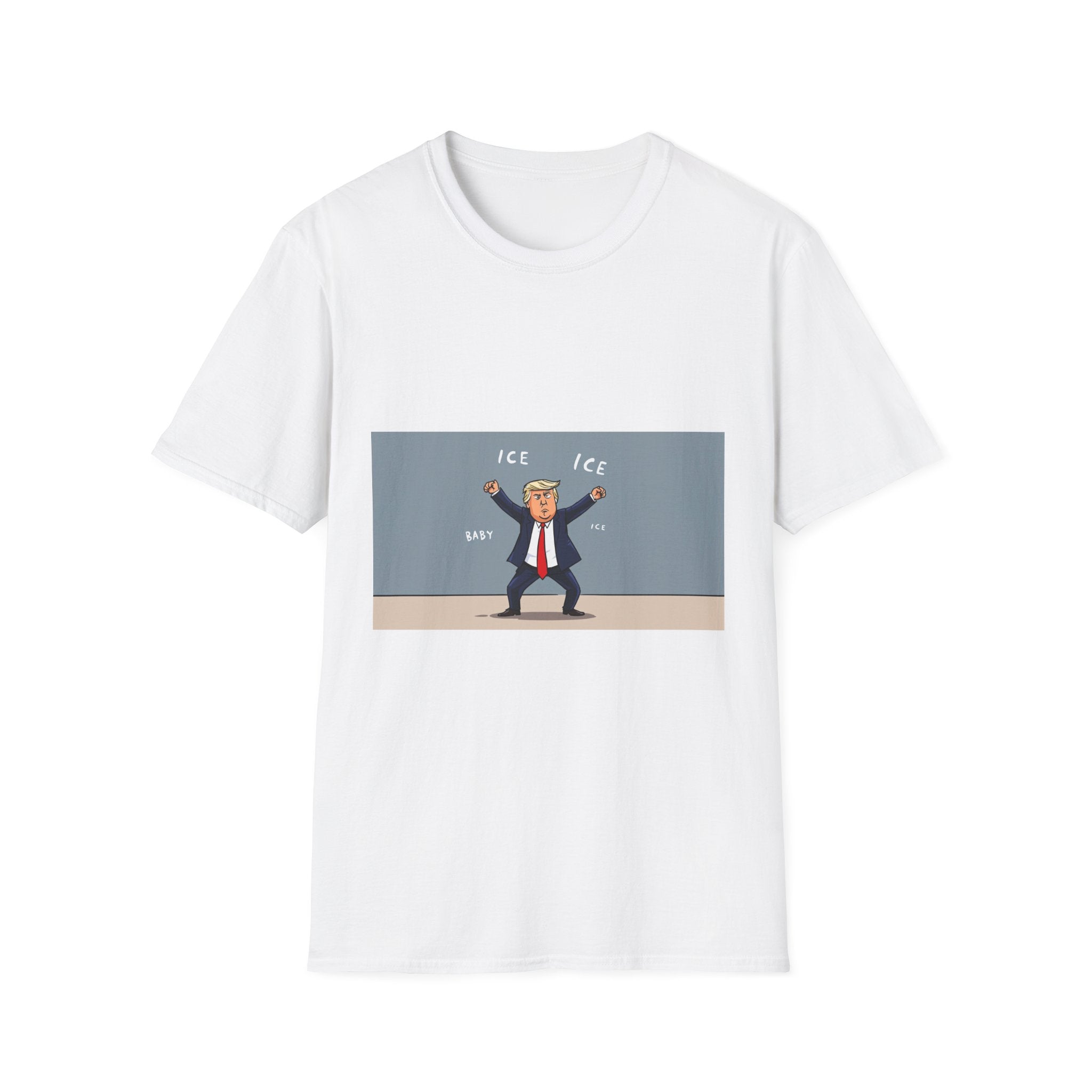 Ice Ice Baby Unisex T-Shirt, Funny Tee, Gift for Music Lovers, Casual Wear, Summer Fashion, Unique Birthday Present