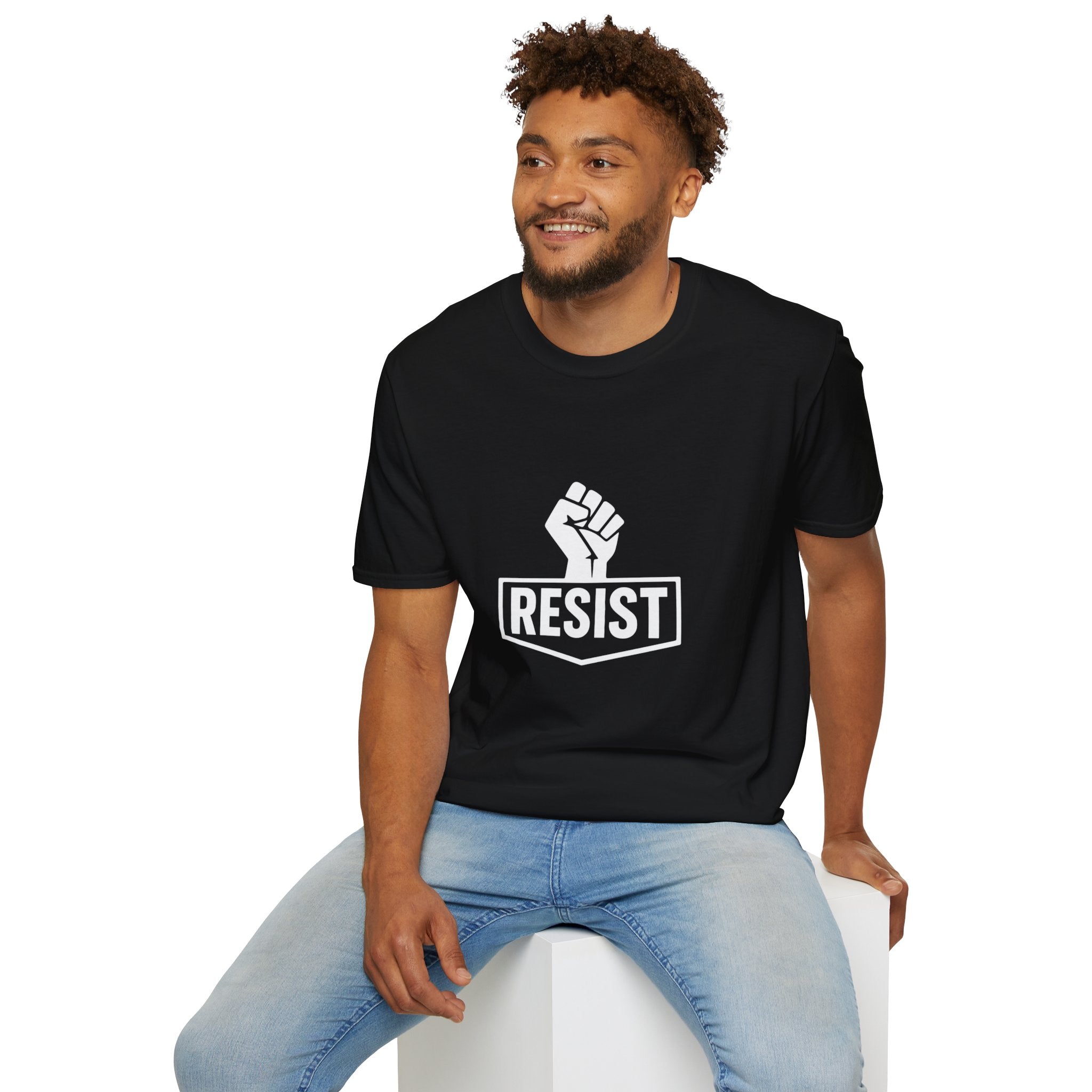 Empowerment Unisex T-Shirt | RESIST Graphic Tee, Protest Apparel, Activism Shirt, Gift for Change Makers, Comfortable Casual Wear