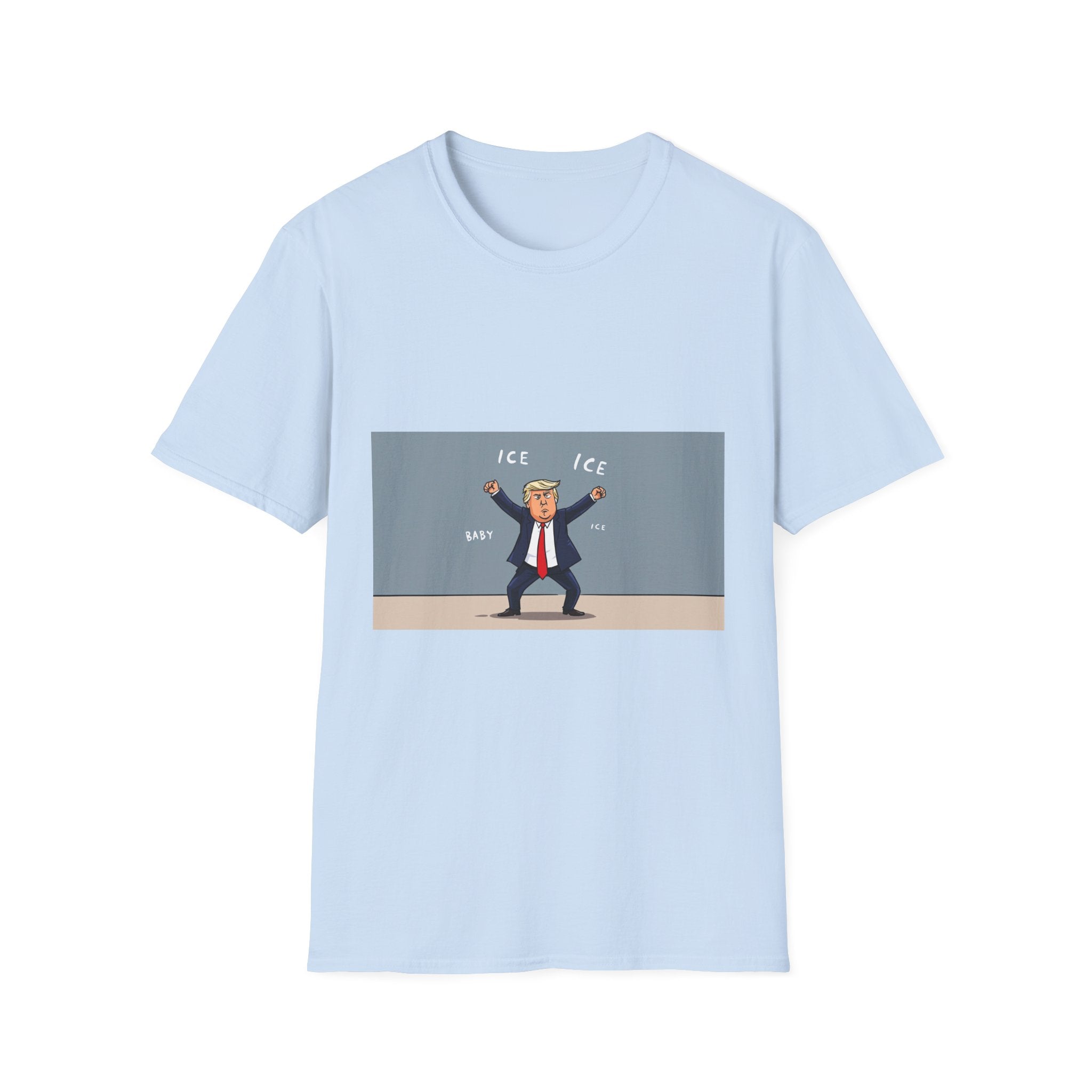 Ice Ice Baby Unisex T-Shirt, Funny Tee, Gift for Music Lovers, Casual Wear, Summer Fashion, Unique Birthday Present