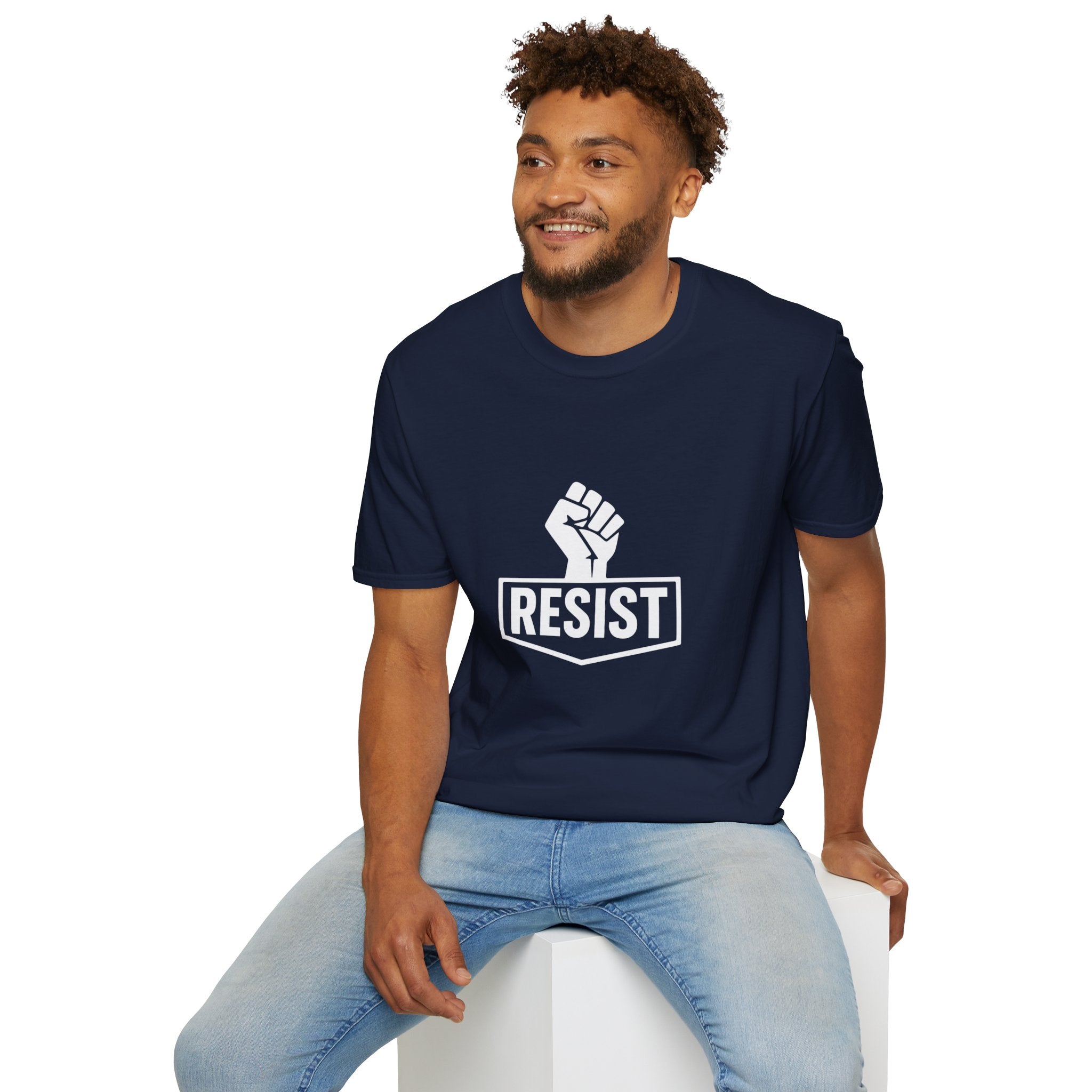 Empowerment Unisex T-Shirt | RESIST Graphic Tee, Protest Apparel, Activism Shirt, Gift for Change Makers, Comfortable Casual Wear