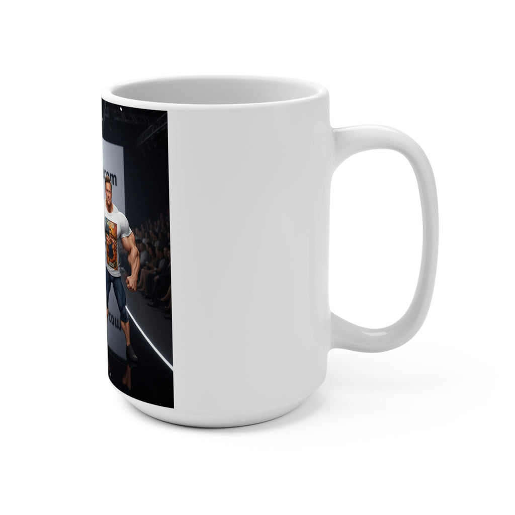 Trump-Gavin Muscle-Themed Mug