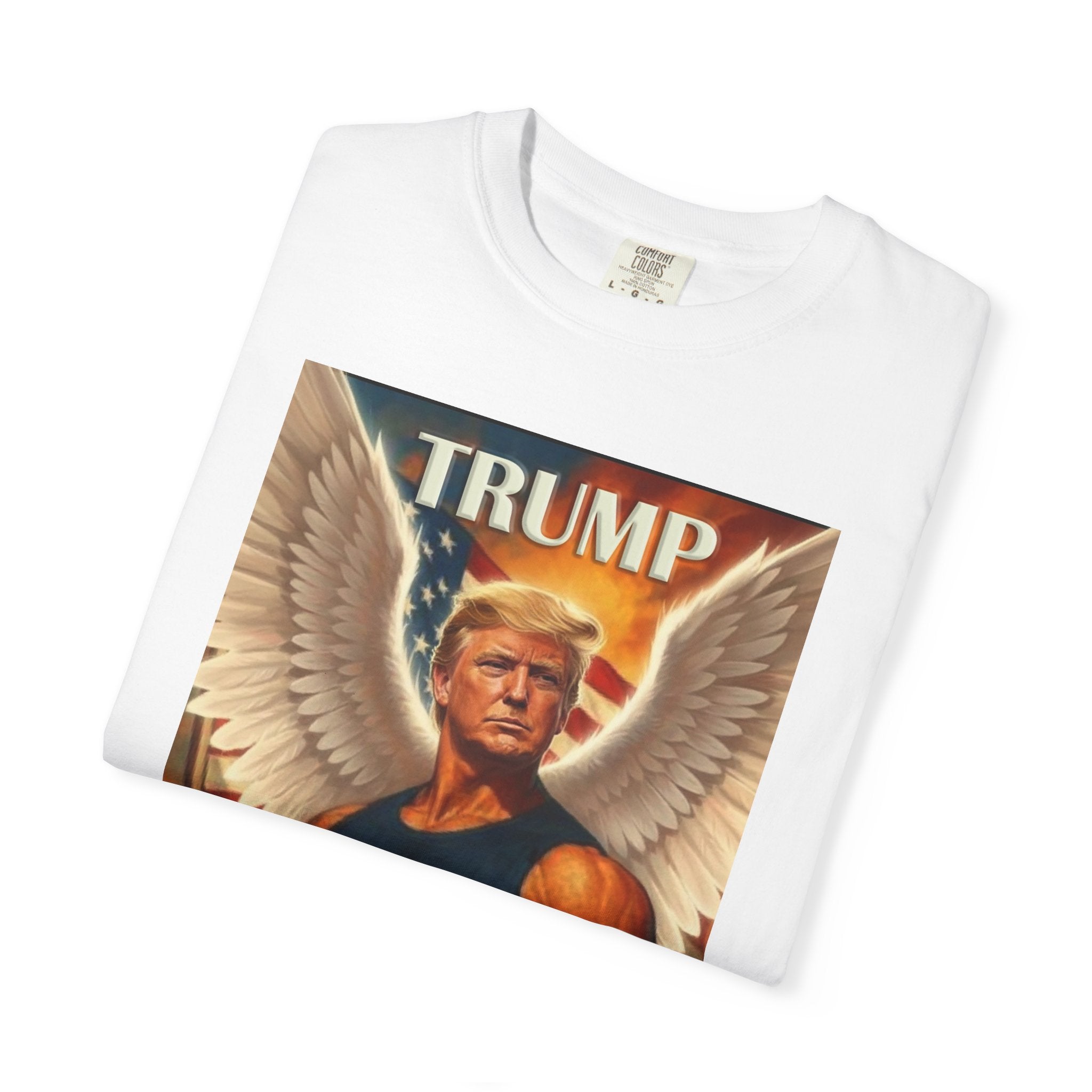 Garment-Dyed T-Shirt, Trump 2028 Design, Political Apparel, Unisex Tee, Election 2024, Gift for Supporters, Casual Wear