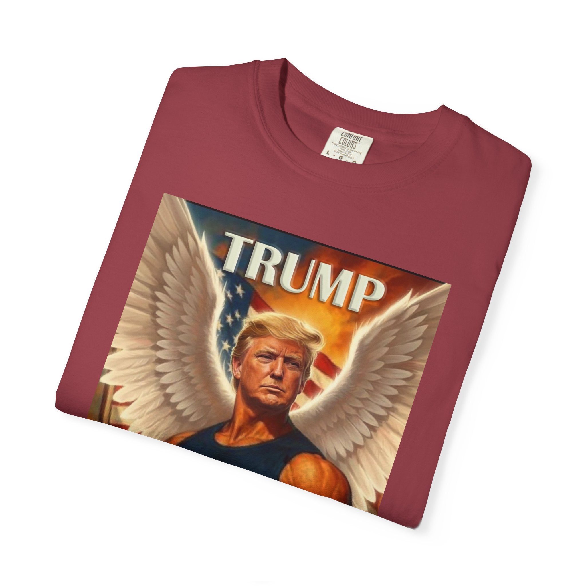 Garment-Dyed T-Shirt, Trump 2028 Design, Political Apparel, Unisex Tee, Election 2024, Gift for Supporters, Casual Wear